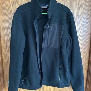 Free Country Black Fleece Jacket